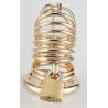 CockLock Cage de Chasteté Golden Bird 9 x 3.5cm